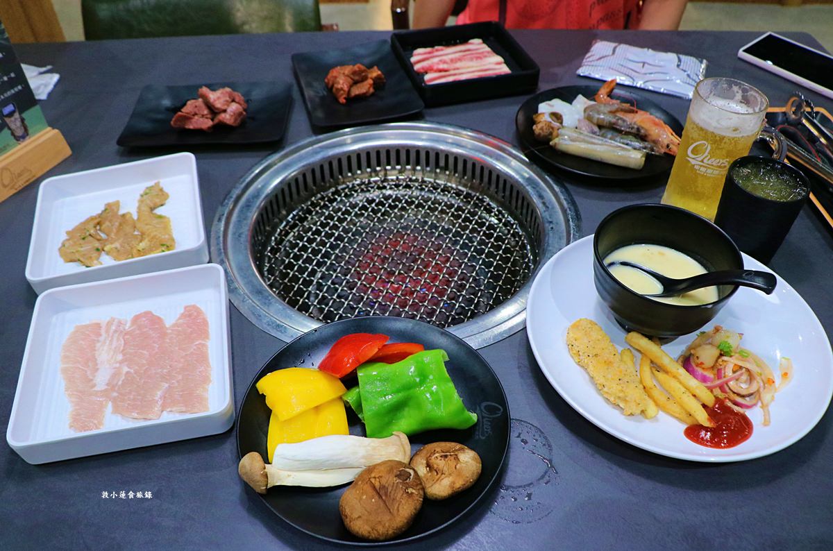 小琉球雀爾思燒肉Cheers Beer & Barbecue‧小琉球室內最大無煙燒肉店,海鮮、鮮蝦、牛肉、生蚵無限量供應吃到飽 - 第28張圖