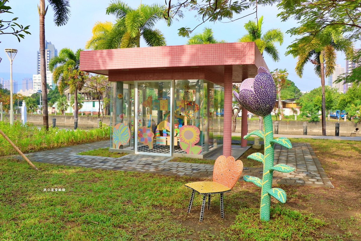 盤花公園‧榮獲2025年城市工程品質金質獎，愛河之心與中都濕地之間，全臺獨一無二盤花公園!!!