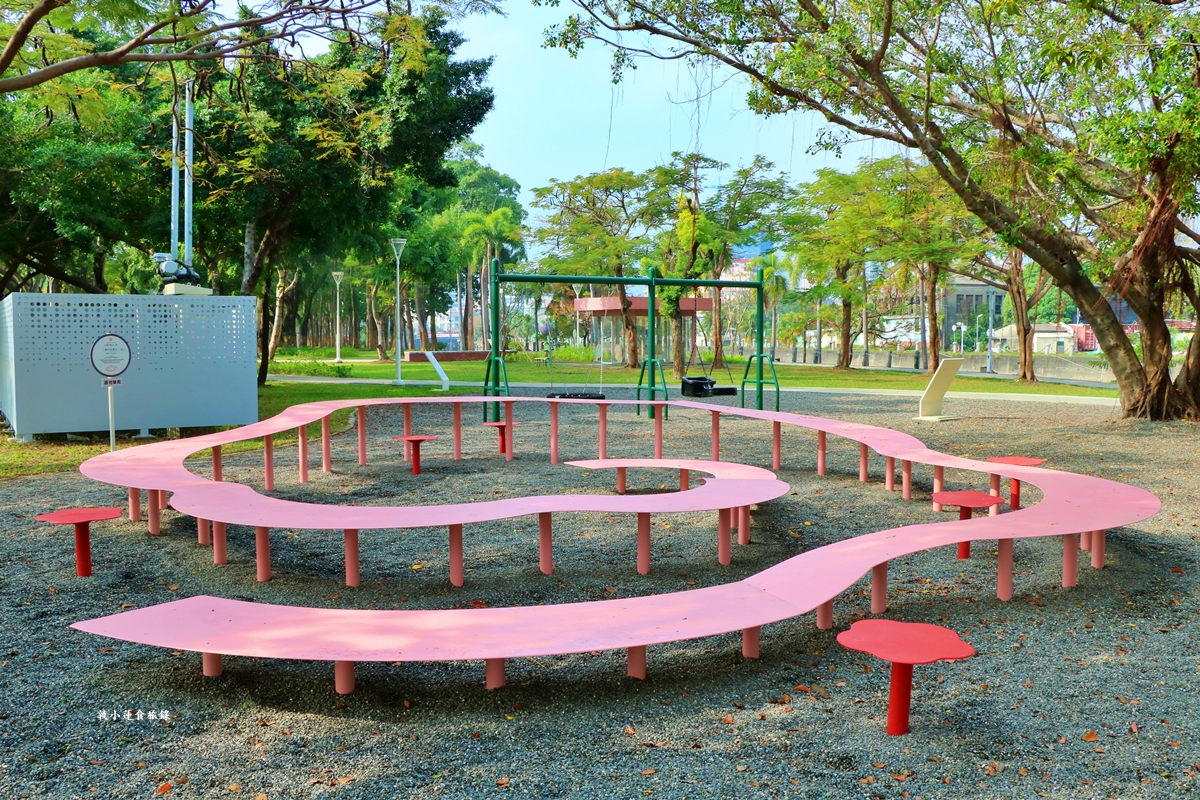 盤花公園‧榮獲2025年城市工程品質金質獎，愛河之心與中都濕地之間，全臺獨一無二盤花公園!!!