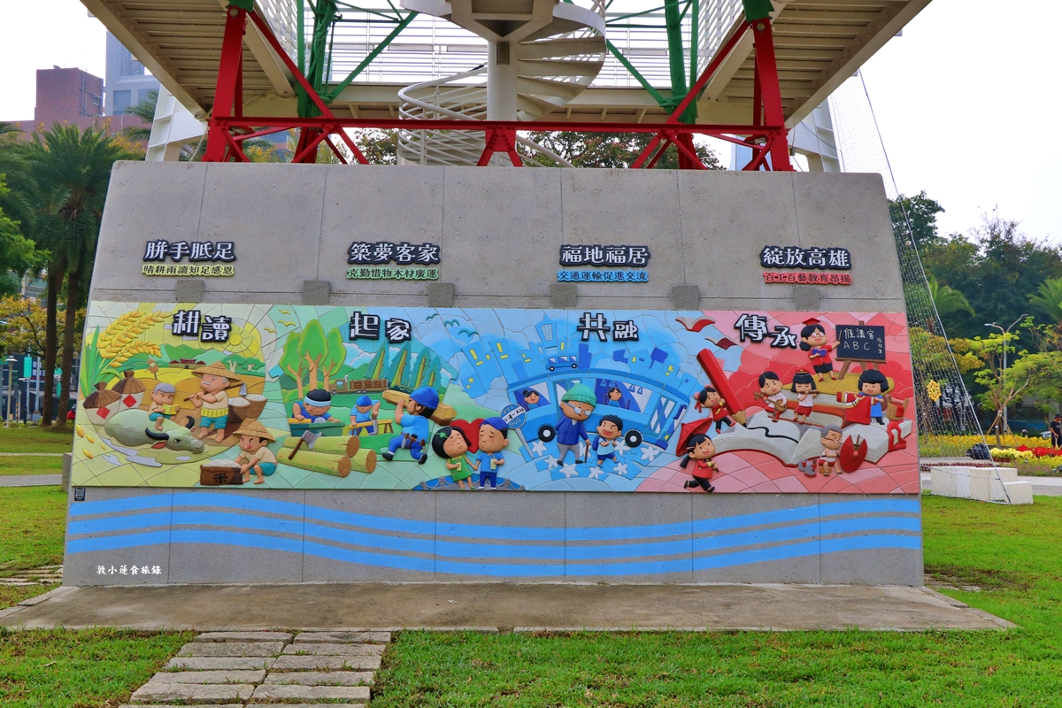 盤花公園‧榮獲2025年城市工程品質金質獎，愛河之心與中都濕地之間，全臺獨一無二盤花公園!!!