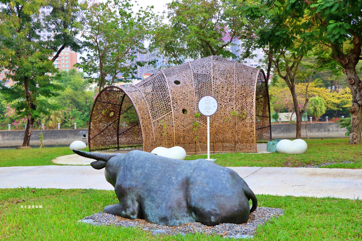 盤花公園‧榮獲2025年城市工程品質金質獎，愛河之心與中都濕地之間，全臺獨一無二盤花公園!!!