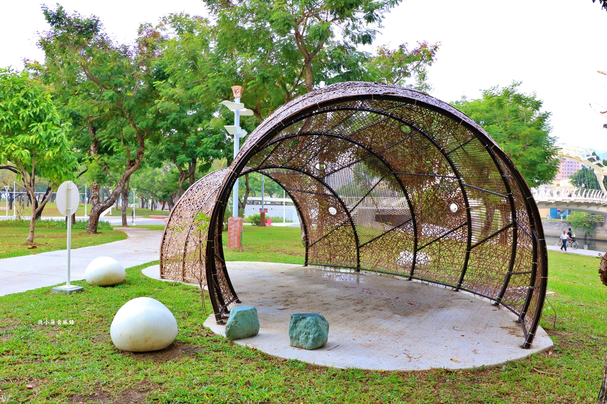 盤花公園‧榮獲2025年城市工程品質金質獎，愛河之心與中都濕地之間，全臺獨一無二盤花公園!!!